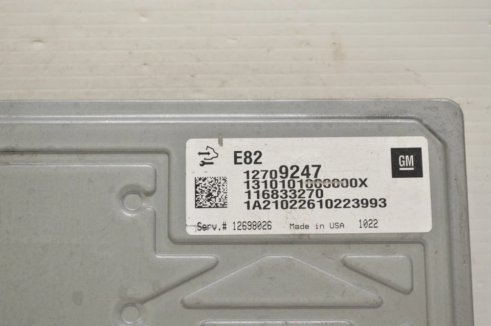 Chevrolet Colorado 12709247 2017 2020 unidad de módulo de control del motor Ecm C79 003 Foto 3 de 4