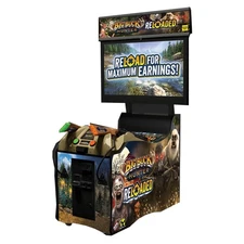 Big Buck Hunter Reloaded Panorama Gun Shooting Arcade Game 42" Monitor Online