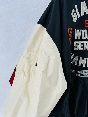 Chaqueta de bombardero New Era Alpha Industries Alt MA-1 de los Gigantes de San Francisco 3XL NUEVA CON ETIQUETAS - Imagen 10 de 22