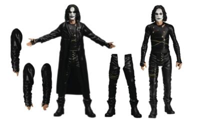 5 POINTS MEZCOS MONSTERS THE CROW DELUXE FIGURE SET