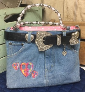 denim purses