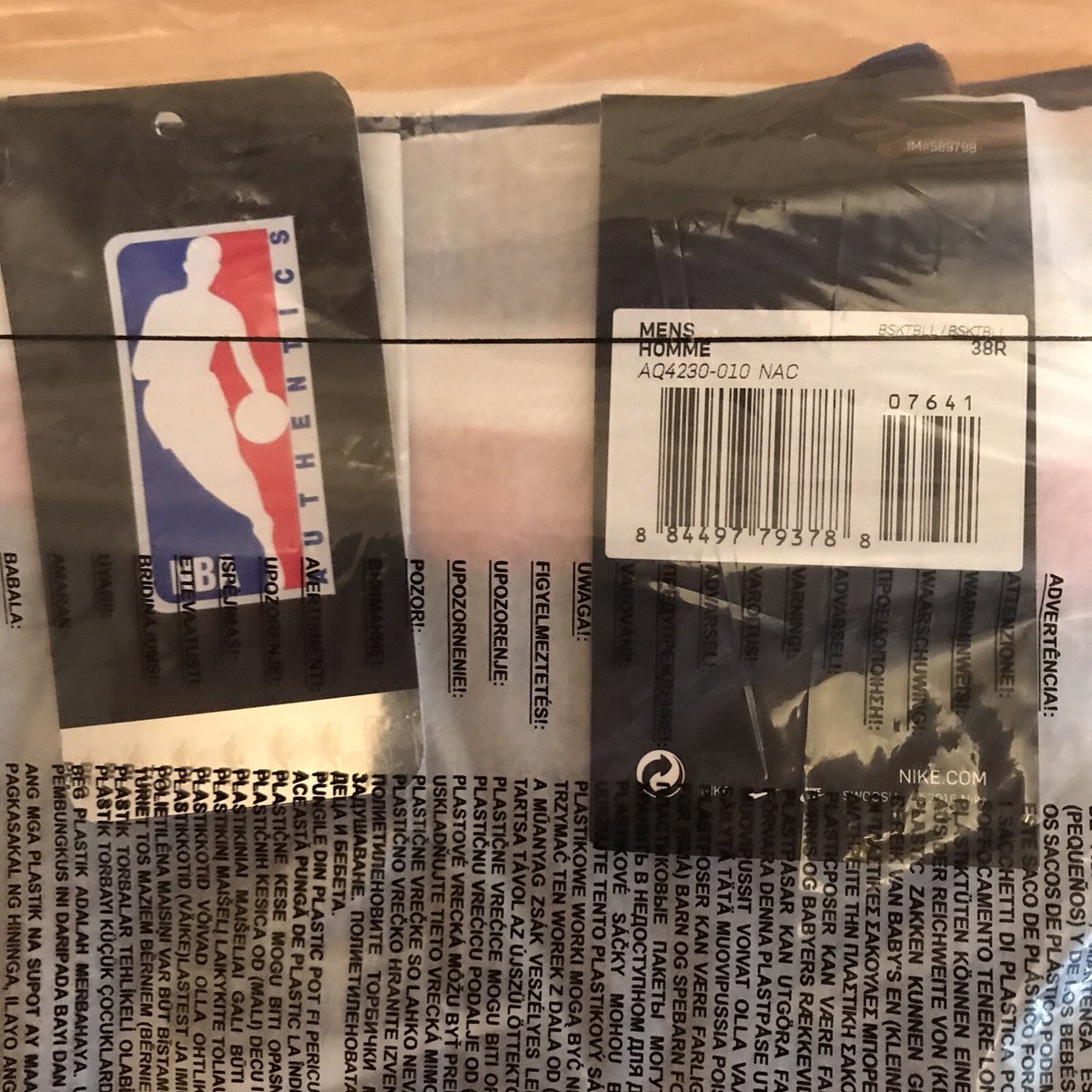 Supreme x NBA x Nike SS18 NIKE BASKETBALL Shorts Black Size 38