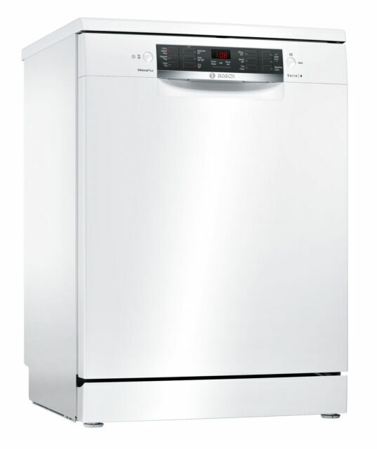 Bosch Serie SMS46IW10G 60 cm Freestanding Dishwasher White for