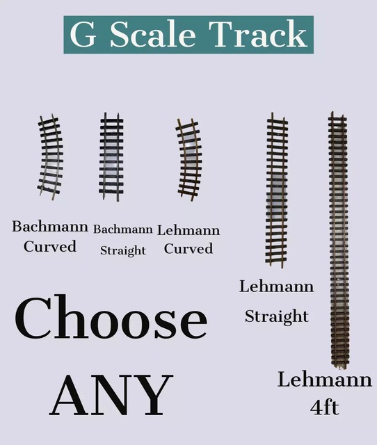 G Scale Train Track (Custom Bundles!) eBay
