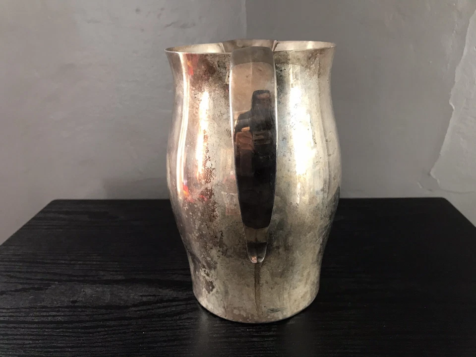 Винтажная серебряная посуда. Кувшин. Уильям Роджерс. Репродукция Paul Revere. 7 1/2" - Изображение 2 из 4