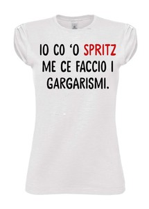 Tshirt Donna Happiness Divertente Regalo Estate Aforismi Romani Spritz Ebay