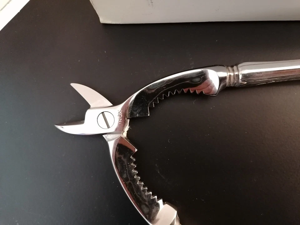 STANCAMPIANO ARGENTERIA, pinza da champagne in argento - Immagine 3 di 4