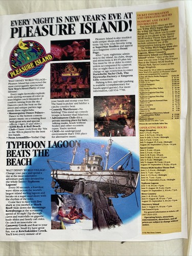 RARE 1990 WALT Disney World News. Summer edition. - Picture 6 of 9