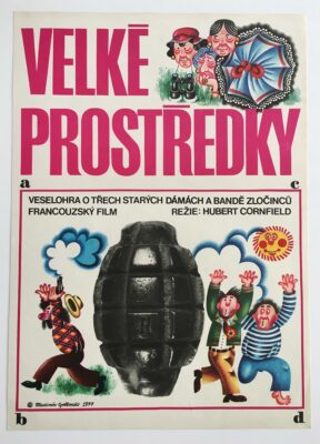 Filmplakat kurz und süß 1977 Grafikdesign 70er Jahre Kino Kunst fantastisch
