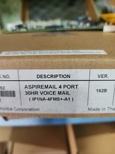 NEC Aspire 0891052 IP1NA-4FMS -A1 4-Port Flash Voicemail