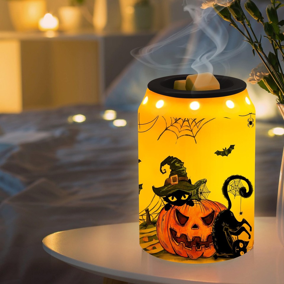 Halloween Wax Melt Warmerhalloween Decor Black Cat Ceramic Wax Melt