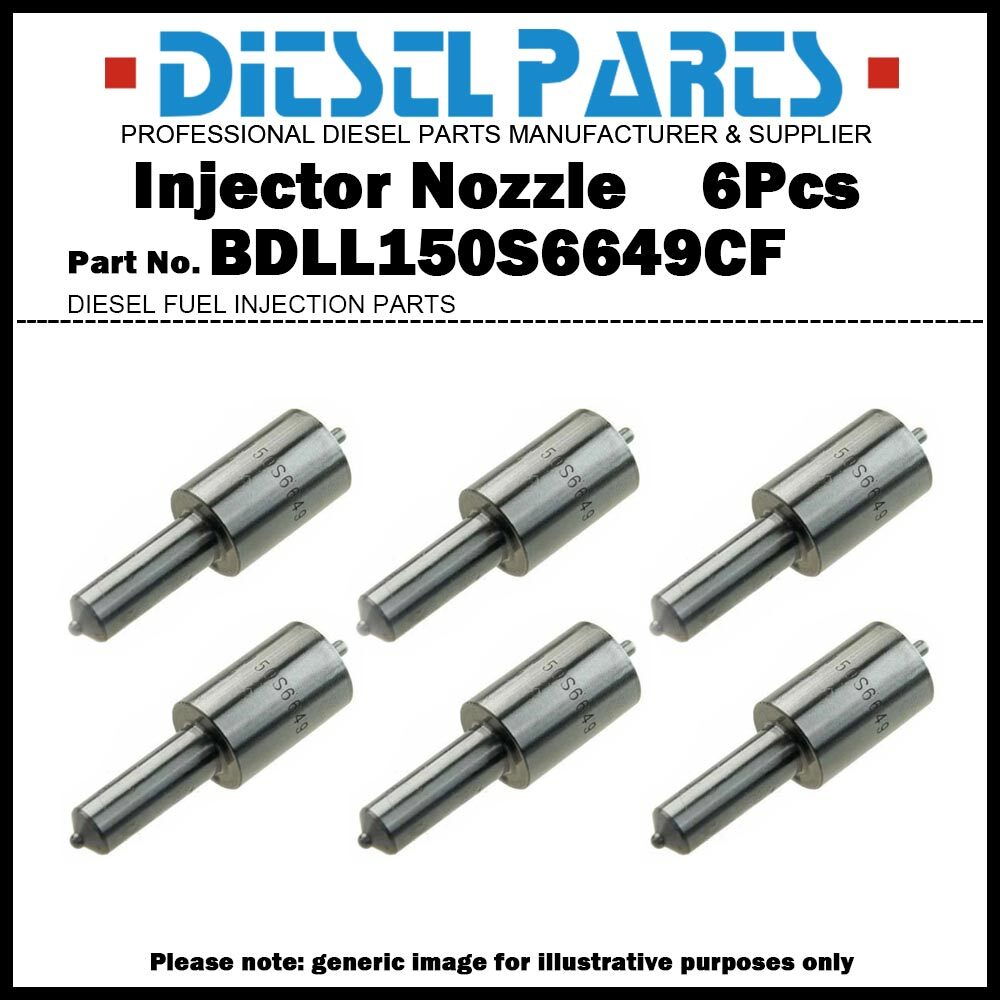 6x Fuel Injector Nozzle BDLL150S6649 5621696 2645L602