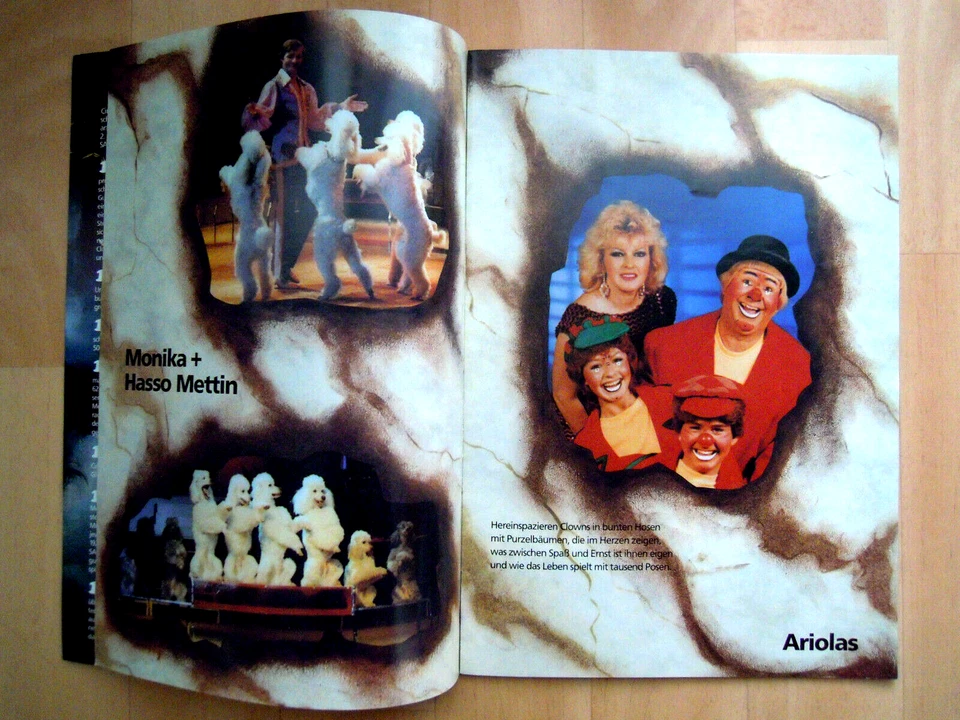 Circus Sarrasani Programmheft 1991 Arche Noah alte Heft Zirkus TOP - Bild 2 von 3