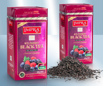 Tee Impra Wildbeere 200g Aromatisierter Schwarzer Tee
