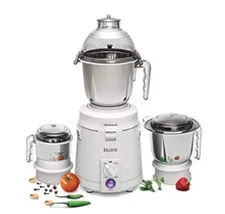 Sujata Dynamix DX Mixer Grinder, 900W, 3 Jars (White,Plastic) (White_1)