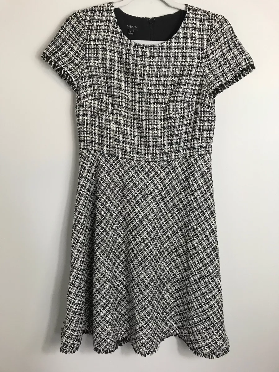 Petite fit and 2025 flare dress with sleeves
