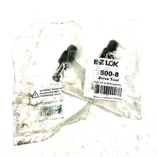 LOT OF 2 E-Z LOK 500-8 DRIVE TOOL 5/8 M16 INSERTS
