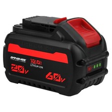 12.0Ah For DEWALT FLEXVOLT DCB609 20V/60V MAX Lithium-lon Battery DCB606 DCB612