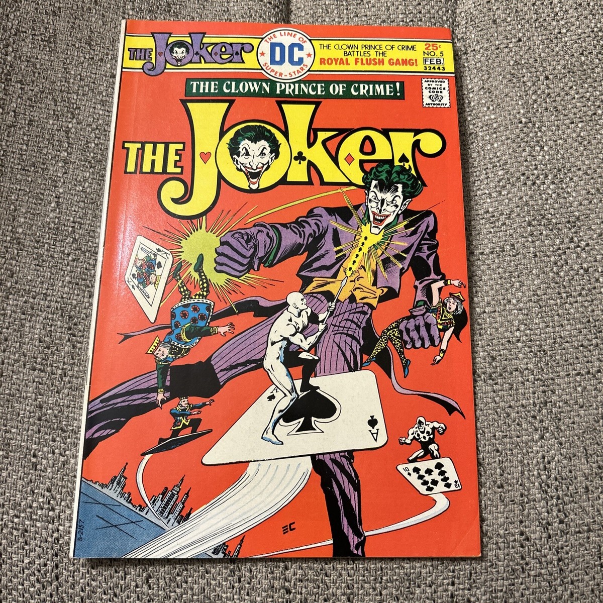 ©️deniime JOKER The Joker Vol 2 #5 Jan-Feb 1976 First Appearance Ace of Spades DC