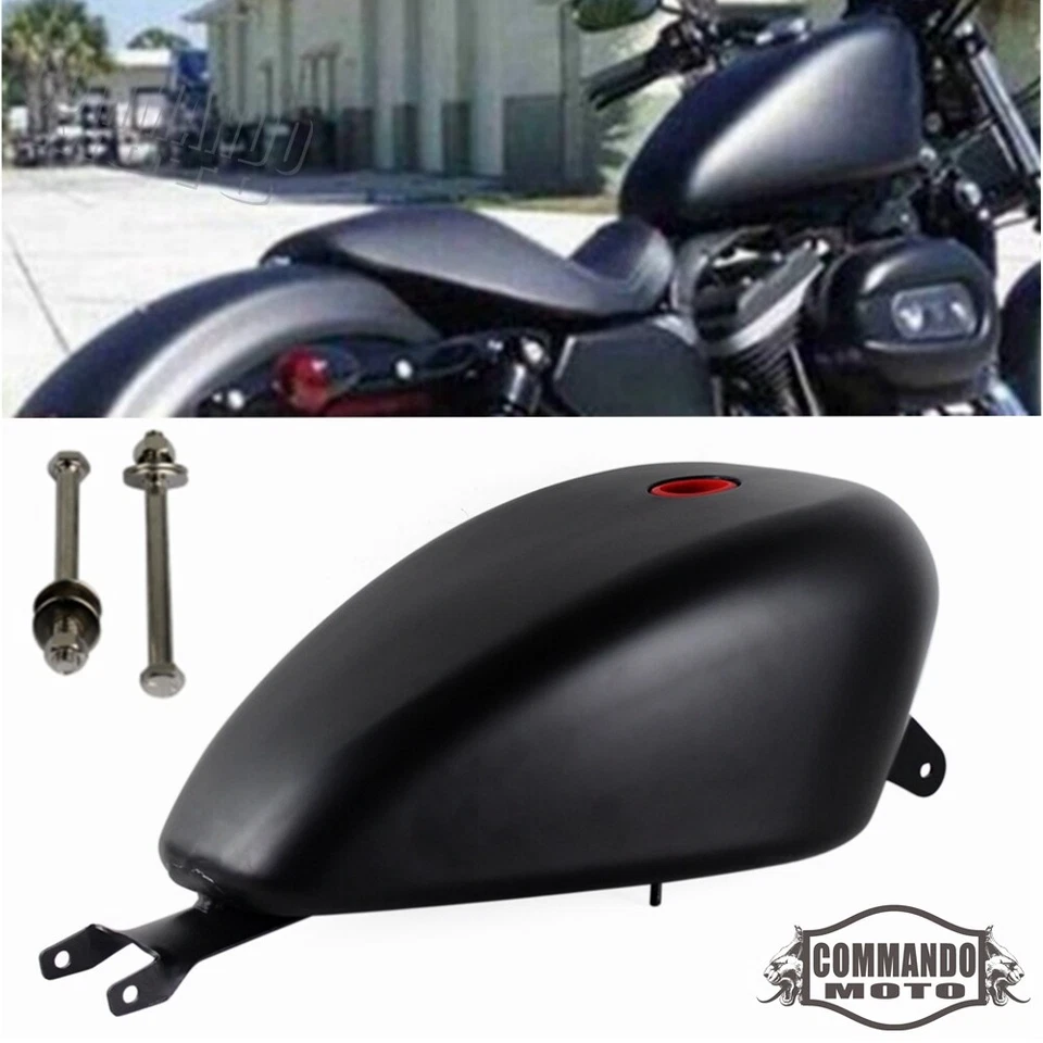 Motorcycle Gas Tank For Harley Sportster 883 Sportster 1200 Iron 883 2007-2021 - Image 3 of 4