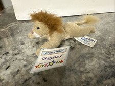 Vintage 2001 McDonalds/Toys "R" Us Toy Animal Alley Plush Riggsley the Lion New