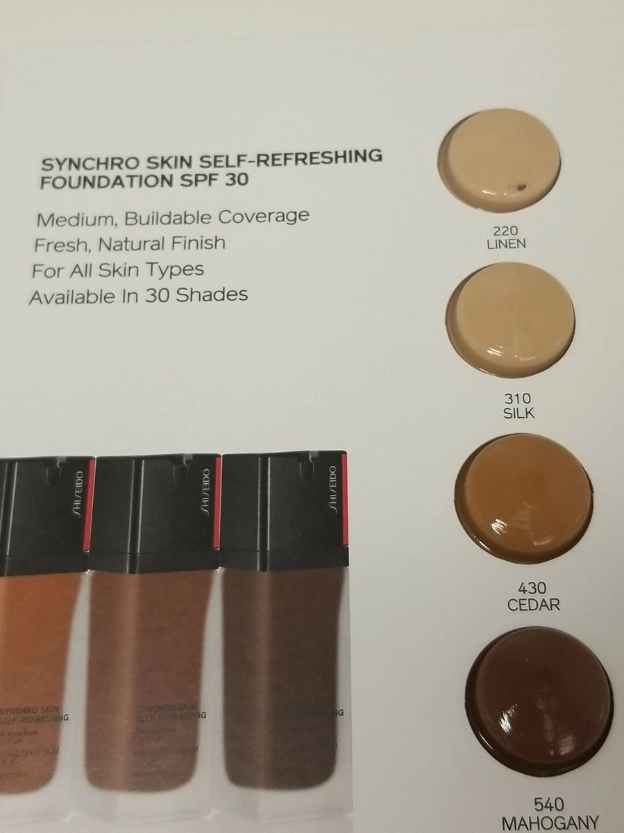 shiseido 310 foundation