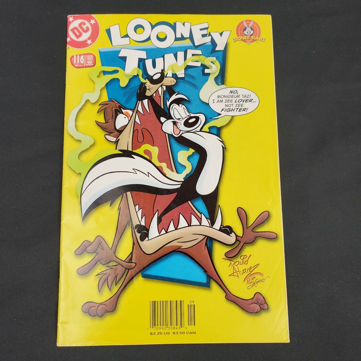 Looney Tunes #116 PePe Le Pew Cover 2004 Banned Newsstand HTF DC 