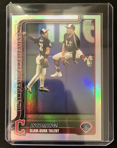 2025 Topps Incoming Silver Cleveland Guardians