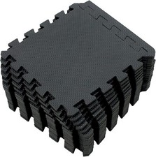 Large Soft Eva Foam Mat Interlocking Floor Jigsaw Tiles Garden Play Mats Kids UK