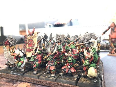 Warhammer Fantasy 19 metal 18 plastic Black Orcs | eBay