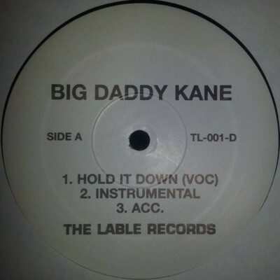 Big Daddy Kane - Hold It/Unda Presha - 12 Inch Single LP New