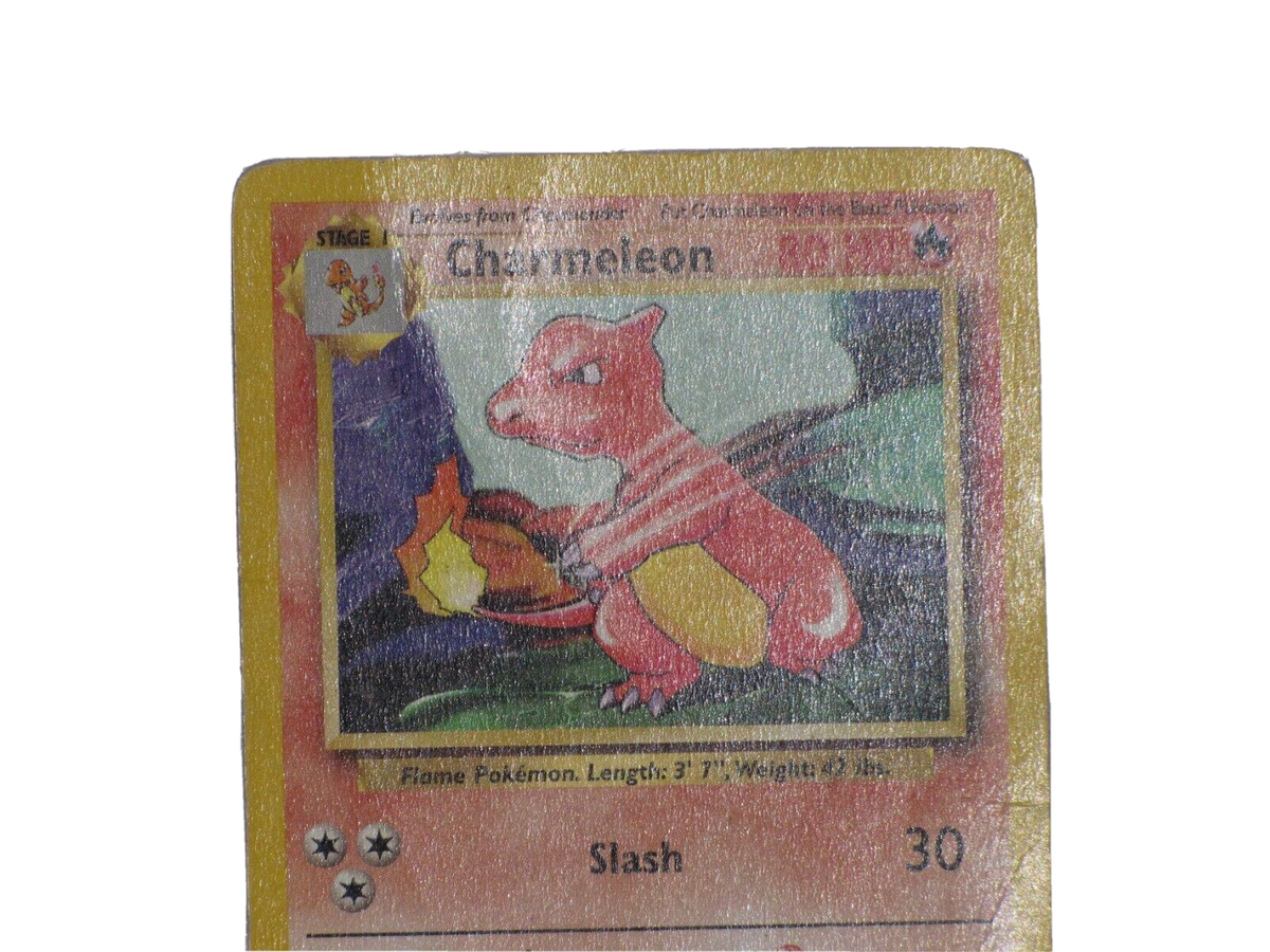 1995 charmeleon pokemon card 24 102 Amazon.com: Charmeleon - Basic main image 1