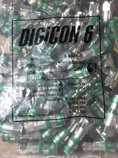 61- Digicon 6 DS6U 6 Multi-Fit Cable Connector, Green, 712685, Open Package