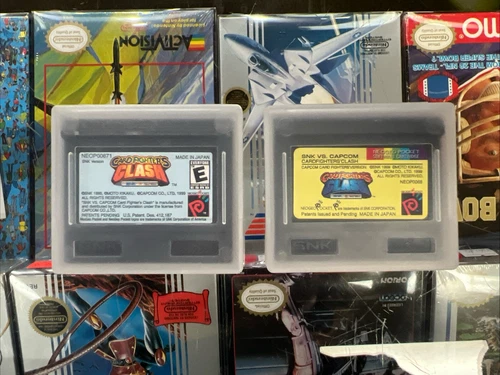 Card Fighter's Clash [Capcom & SNK Versions] (Neo Geo Pocket Color, 1999) MINT