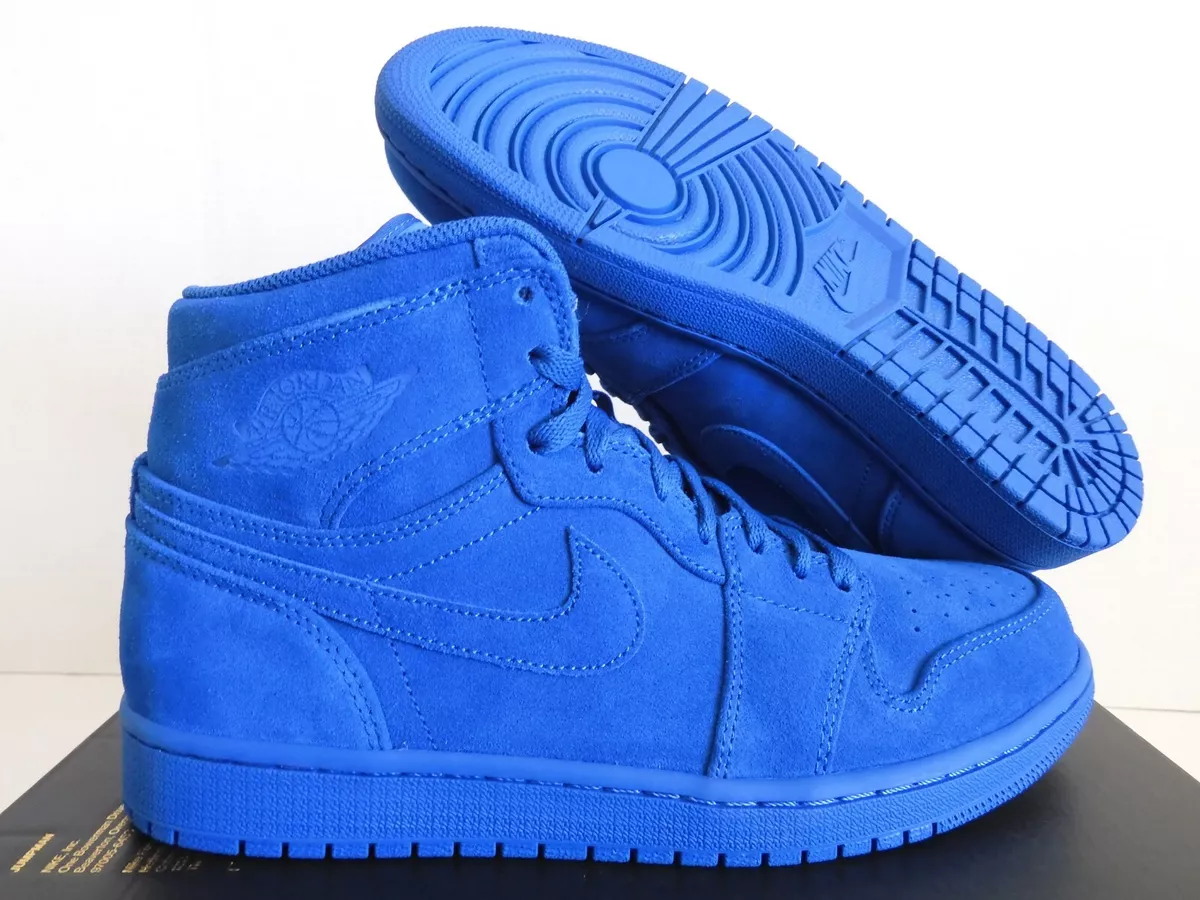 werkzaamheid Ongepast Openbaren NIKE AIR JORDAN 1 RETRO HIGH &#034;BLUE SUEDE&#034; TEAM ROYAL BLUE SZ 9.5  [332550-404] | eBay