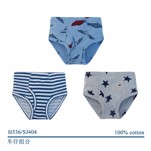 3-Pack Little Boys' Underwear Briefs Soft 100% Cotton Kids Series Toddler Undies - Picture 25 of 25