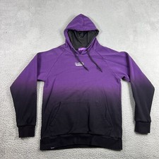 Twitch Hoodie M Purple Black Fade Pullover Sweatshirt Twitch Con 2017