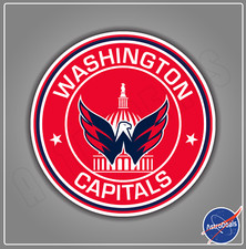 Washington Capitals NHL Ice Hockey Logo Sticker Decal Size: 3"-12" 