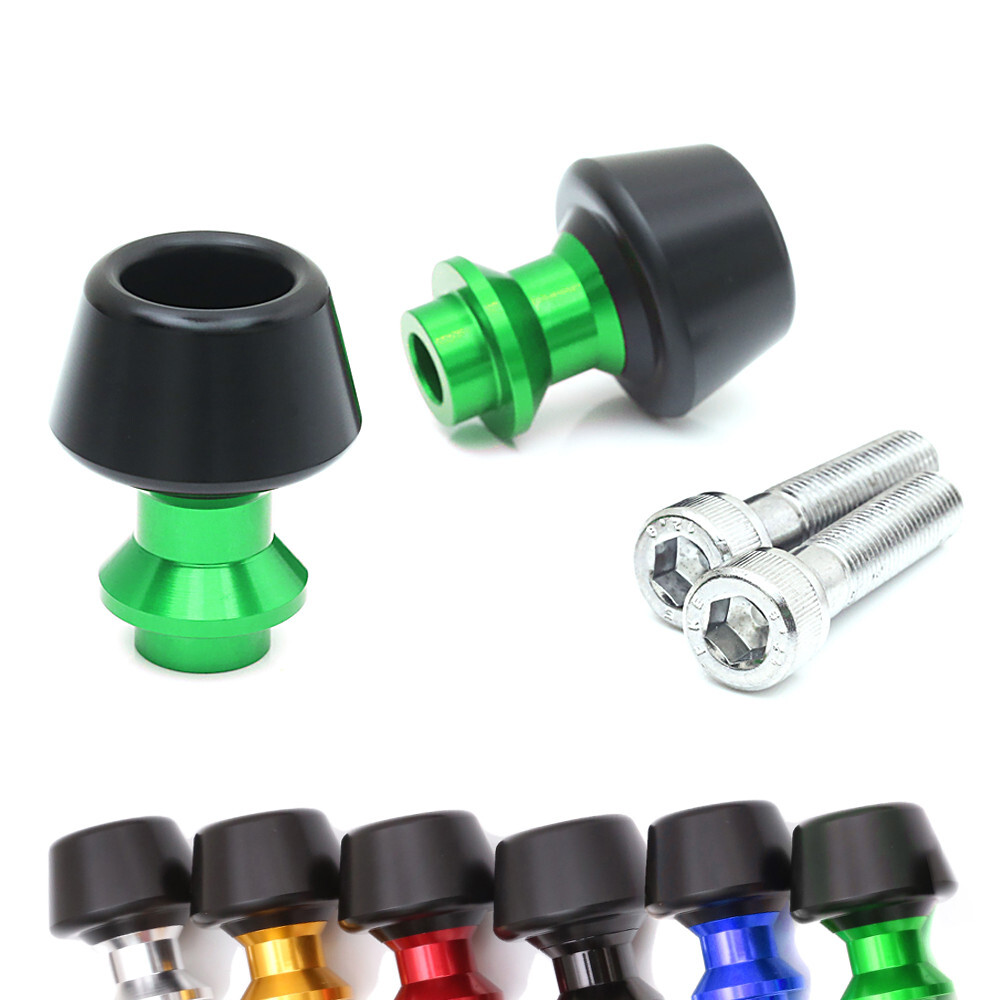 Green SP01 Rear Swingarm Spools 8mm For Kawasaki ZX-6R 636