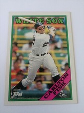 1988 Topps Carlton Fisk (Chicago White Sox) #385 HOF NRMT/MT