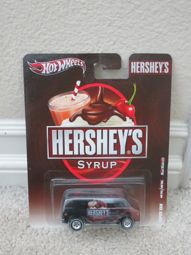 BRAND NEW HOT WHEELS POP CULTURE GENERAL HERSHEY'S SYRUP SUPER VAN