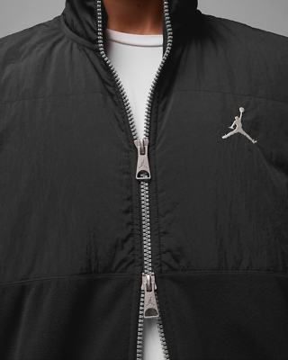 Nike Air Jordan Essentials Winter Vest Men's SZ M Black FD8628-010