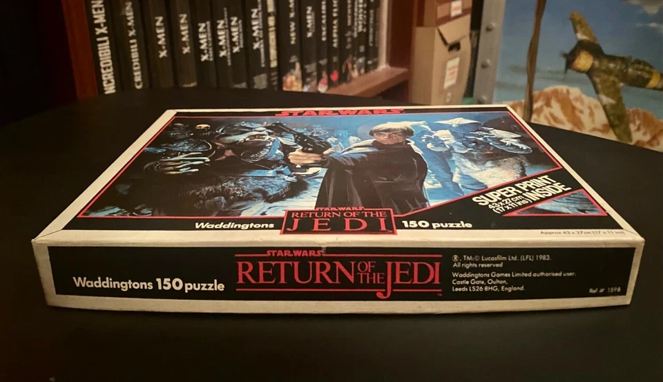 STAR WARS Return of the Jedi  - 150 Puzzle - Waddingtons Games UK 1983 (B) - Immagine 2 di 4