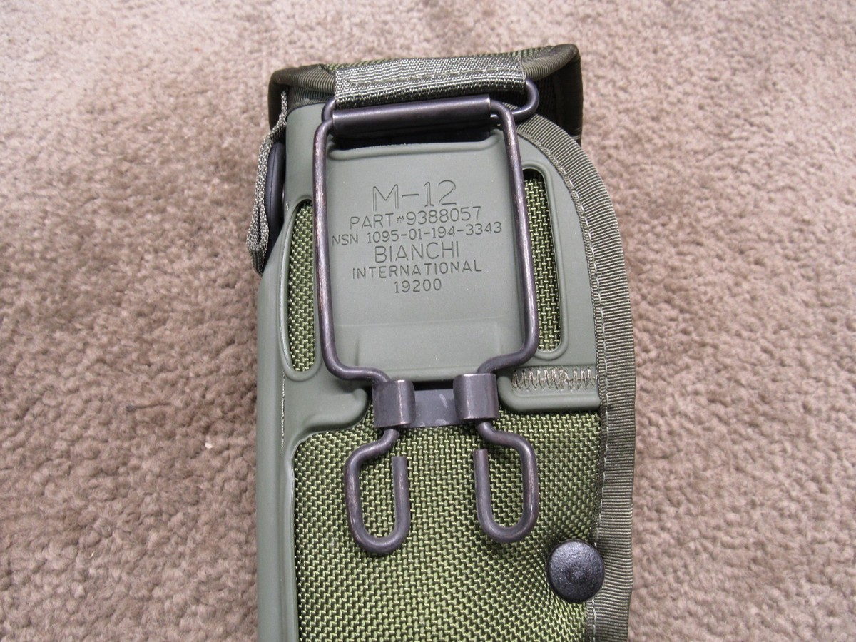米軍実物 M-12 ホルスター ベレッタ 92F BIANCHI ビアンキ 55 米