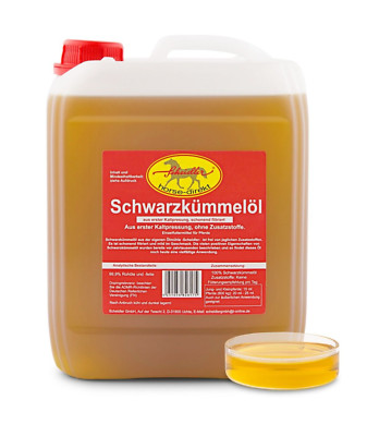 horse-direkt  Schwarzkümmelöl, 2,5L Kanister Hund, Pferd  direkt aus der Ölmühle