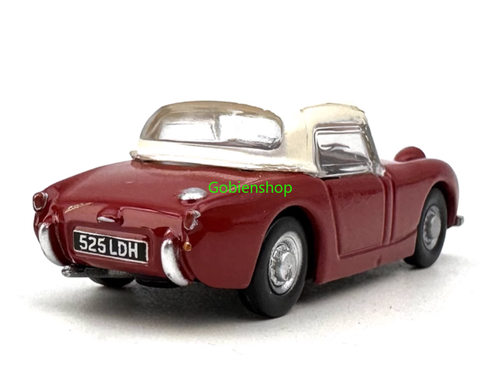 GB 1:76 Red Austin Healy Sports Classic Coupe Model Diecast Collect Car - Picture 4 of 5