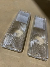 67-72 Chevy/GMC Clear Fleetside Tail Light Lens PAIR