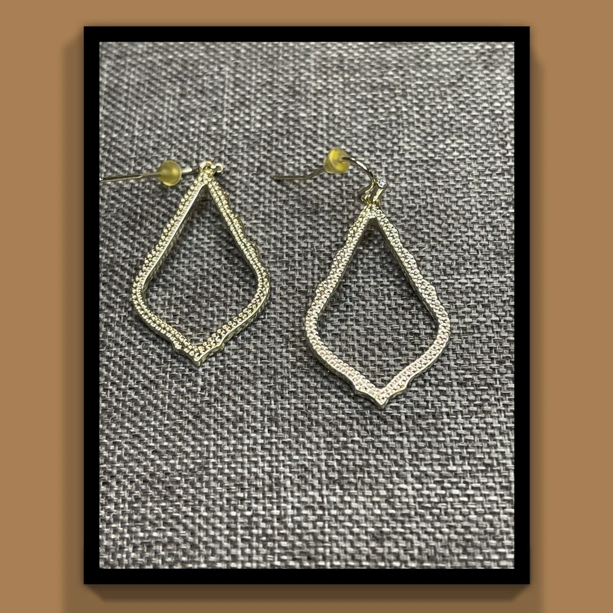 Kendra Scott Sophia Gold tone Earrings eBay