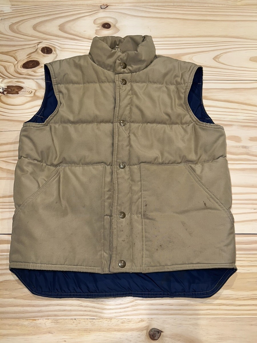 80s〜 LLBean Down Vest WEST BRANCH US Men's Bean's Down Vest