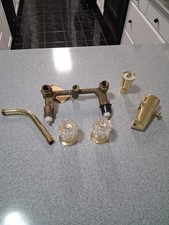 K7004 Polished Brass Tub And Shower Faucet Brand New